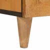 Éjjeli asztal Világosbarna 50 x 33 x 60 cm tömör mangófa