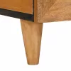 Dohányzóasztal Világosbarna 80 x 54 x 40 cm tömör mangófa