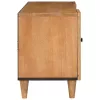 TV szekrény fiókkal Világosbarna 105 x 33 x 46 cm tömör mangófa