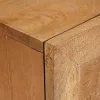 TV szekrény fiókkal Világosbarna 105 x 33 x 46 cm tömör mangófa