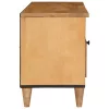 TV szekrény fiókkal Világosbarna 105 x 33 x 46 cm tömör mangófa