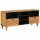 TV szekrény fiókkal Világosbarna 100 x 33 x 46 cm tömör mangófa