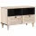 TV szekrény fiókkal Fehér 70 x 33 x 46 cm tömör mangófa