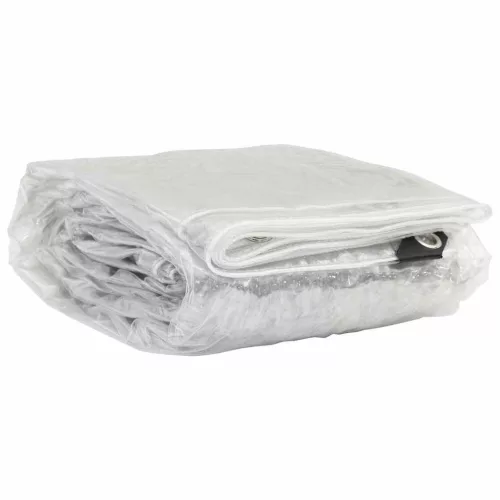 Átlátszó ponyva lyukasztóval 3x5 m PVC