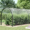 Átlátszó ponyva lyukasztóval 5x12 m PVC