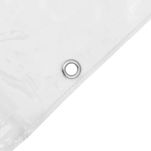 Átlátszó ponyva lyukasztóval 5x12 m PVC