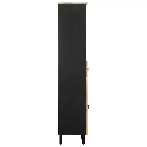 Tömör mangófa fürdőszobaszekrény 38 x 33,5 x 160 cm