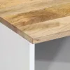Tömör mangófa TV-szekrény70x33,5x46 cm