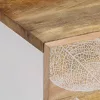 Tömör mangófa dohányzóasztal 100 x 54 x 40 cm