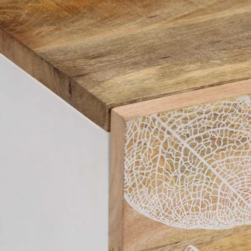 Tömör mangófa dohányzóasztal 100 x 54 x 40 cm