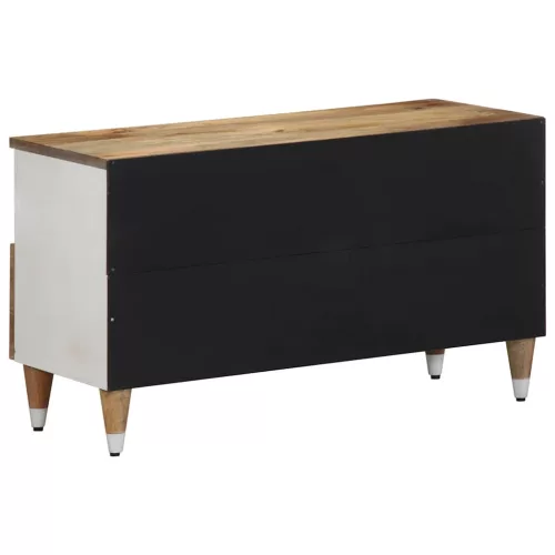 Tömör mangófa TV-szekrény80x33,5x46 cm