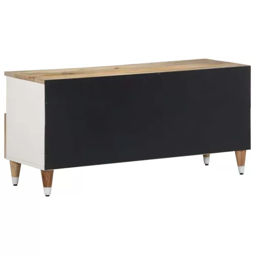 Tömör mangófa TV-szekrény100x33,5x46 cm