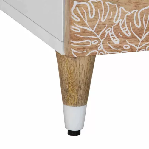 Tömör mangófa TV-szekrény100x33,5x46 cm