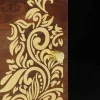 Dohányzóasztal mézbarna 100 x 54 x 40 cm tömör mangófa