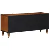 TV szekrény fiókkal Barna 105 x 33.5 x 46 cm Tömör mangófa