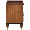 TV szekrény fiókkal Barna 100 x 33.5 x 46 cm Tömör mangófa