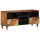 TV szekrény fiókkal Barna 100 x 33.5 x 46 cm Tömör mangófa