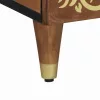 Magasfiú polcokkal Barna 60 x 33,5 x 100 cm Tömör mangófa