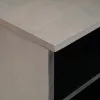TV szekrény Szürke és Arany 100 x 33.5 x 46 cm Tömör mangófa