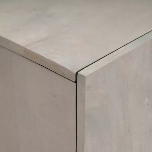 Magasfiú Szürke és Arany 60 x 33,5 x 100 cm Tömör mangófa