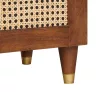 Média tárolószekrények és állványok Barna 100 x 33.5 x 46 cm