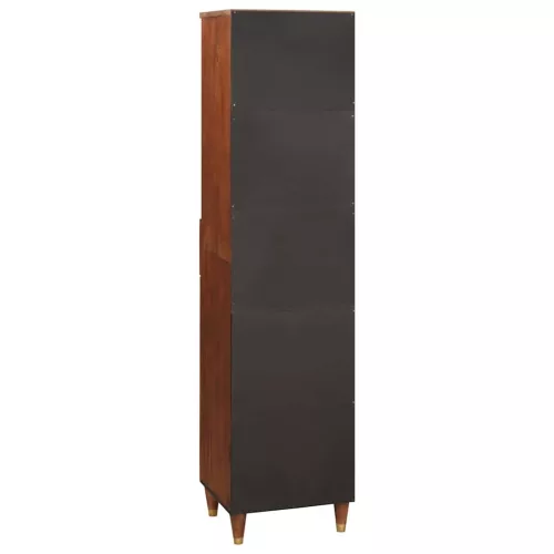 Széf fiókkal polcokkal tárolóval Barna 38 x 33.5 x 160 cm