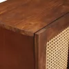 Széf Barna 60 x 33.5 x 75 cm Kanna és tömör mango fa