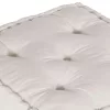 Krém szövet moduláris puff 70x70x36