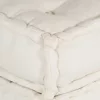 Krém szövet moduláris puff 70x70x36