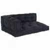 Pallet Sofa Párna Antracit szövet