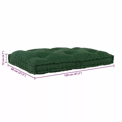 Pallet Sofa Párna Zöld szövet