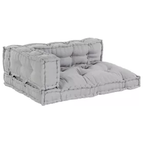 Pallet Sofa Párna Szürke szövet