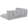 Pallet Sofa Párna Szürke szövet
