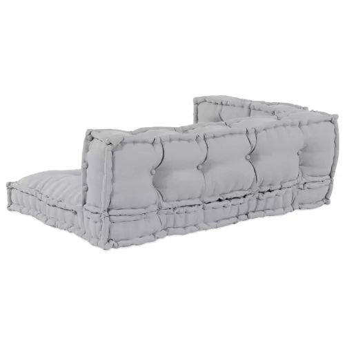 Pallet Sofa Párna Szürke szövet