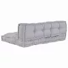 Pallet Sofa Párna Szürke szövet