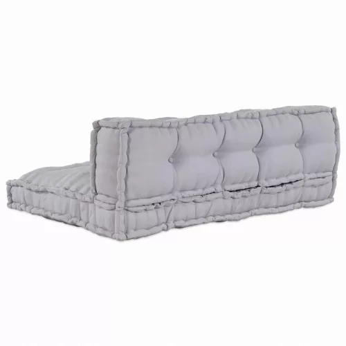 Pallet Sofa Párna Szürke szövet