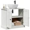 Mosogató Szekrény polcokkal VIGO antik fehér 67.5 x 34 x 59 cm