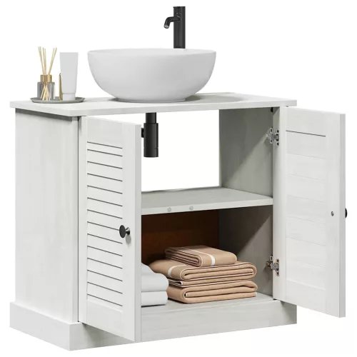 Mosogató Szekrény polcokkal VIGO antik fehér 67.5 x 34 x 59 cm
