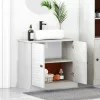 Mosogató Szekrény polcokkal VIGO antik fehér 67.5 x 34 x 59 cm