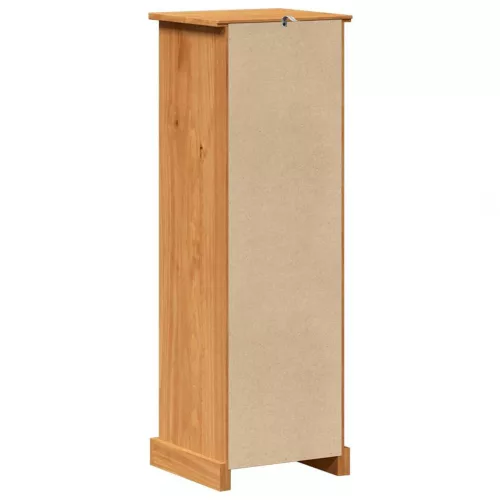Fürdőszoba Székény VIGO mézbarna 37 x 34 x 110 cm Tömör fenyőfa