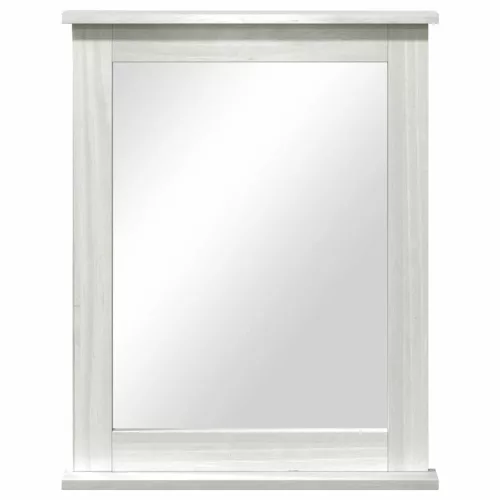 Tükör tükörrel VIGO Fehér 55.5 x 5 x 70 cm Tömör fenyőfa