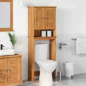   WC Szekrény VIGO mézbarna 60 x 27 x 161 cm Tömör fenyőfa