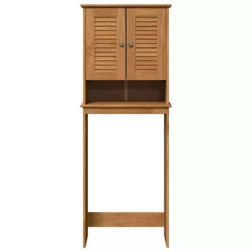 WC Szekrény VIGO mézbarna 60 x 27 x 161 cm Tömör fenyőfa