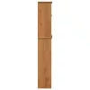WC Szekrény VIGO mézbarna 60 x 27 x 161 cm Tömör fenyőfa