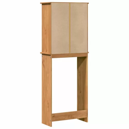 WC Szekrény VIGO mézbarna 60 x 27 x 161 cm Tömör fenyőfa