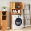 Mosógép Szekrény VIGO mézbarna 72.5 x 27 x 161 cm Tömör fenyőfa