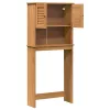 Mosógép Szekrény VIGO mézbarna 72.5 x 27 x 161 cm Tömör fenyőfa