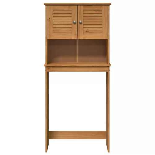 Mosógép Szekrény VIGO mézbarna 72.5 x 27 x 161 cm Tömör fenyőfa