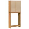 Mosógép Szekrény VIGO mézbarna 72.5 x 27 x 161 cm Tömör fenyőfa