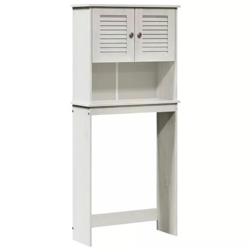 Mosógép Szekrény VIGO Fehér 72.5 x 27 x 161 cm Tömör fenyőfa